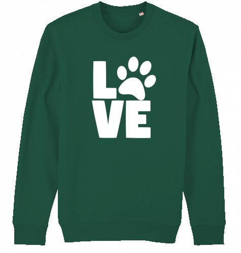 Organic Sweatshirt „"Love"