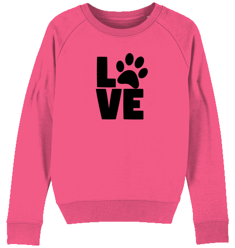 Organic Woman Sweatshirt "Love"