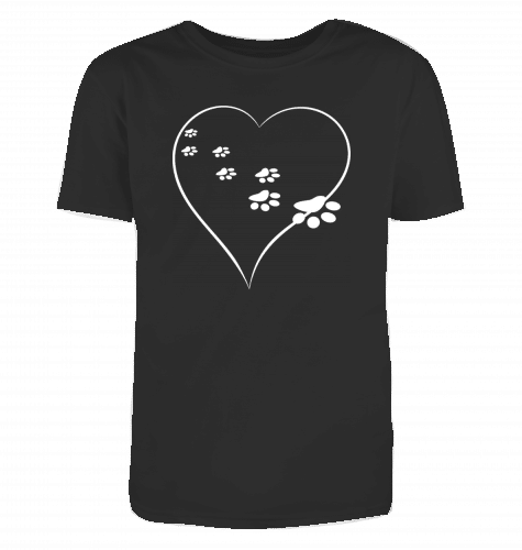 T-Shirt „Hund durchs Herz“