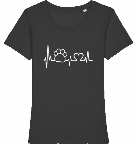 Organic Woman T-Shirt „Heartbeat“