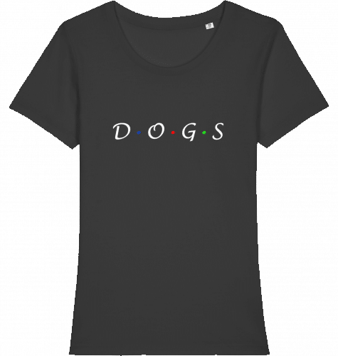 Organic Woman T-Shirt „DOGS“